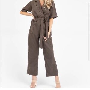 Brown Jumpsuit